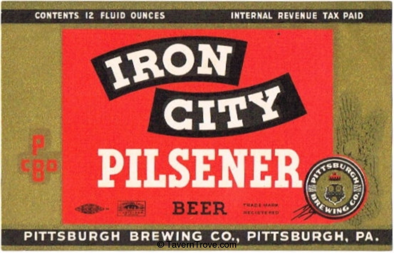 Iron City Pilsener Beer