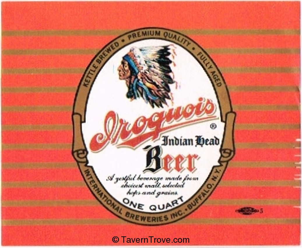 Iroquois Indian Head Beer