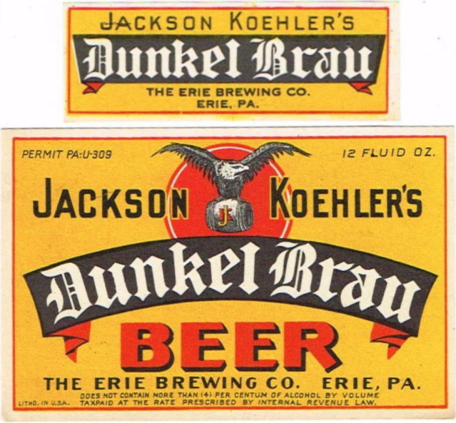 Jackson Koehler's Dunkel Brau Beer