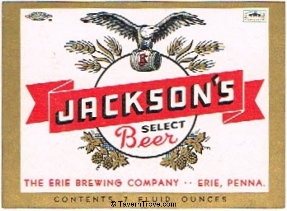 Jackson's Select Beer