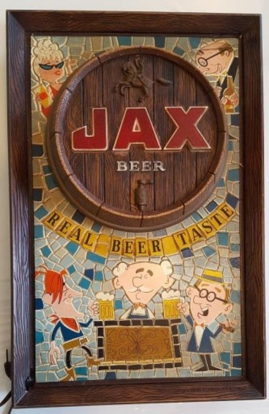 Item #86640 1952 Jax Beer Sign