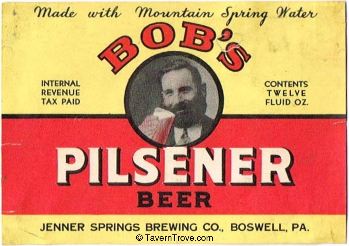 Jenner Springs Pilsener Beer