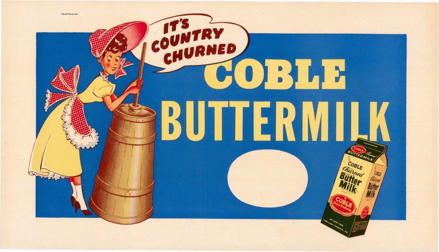 Joe Lowe Co. Coble Butter Milk Churn Paper