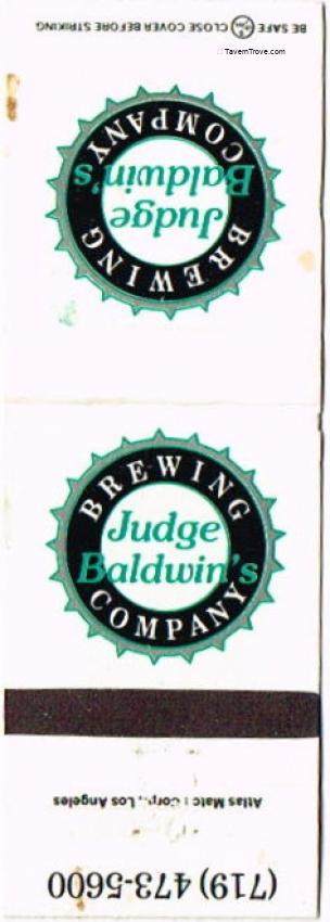 Judge Baldwin's Brewing Co. Dupe