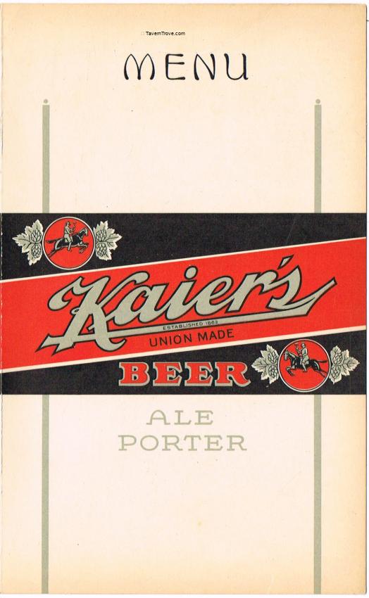 Kaier's Beer/Ale/Porter