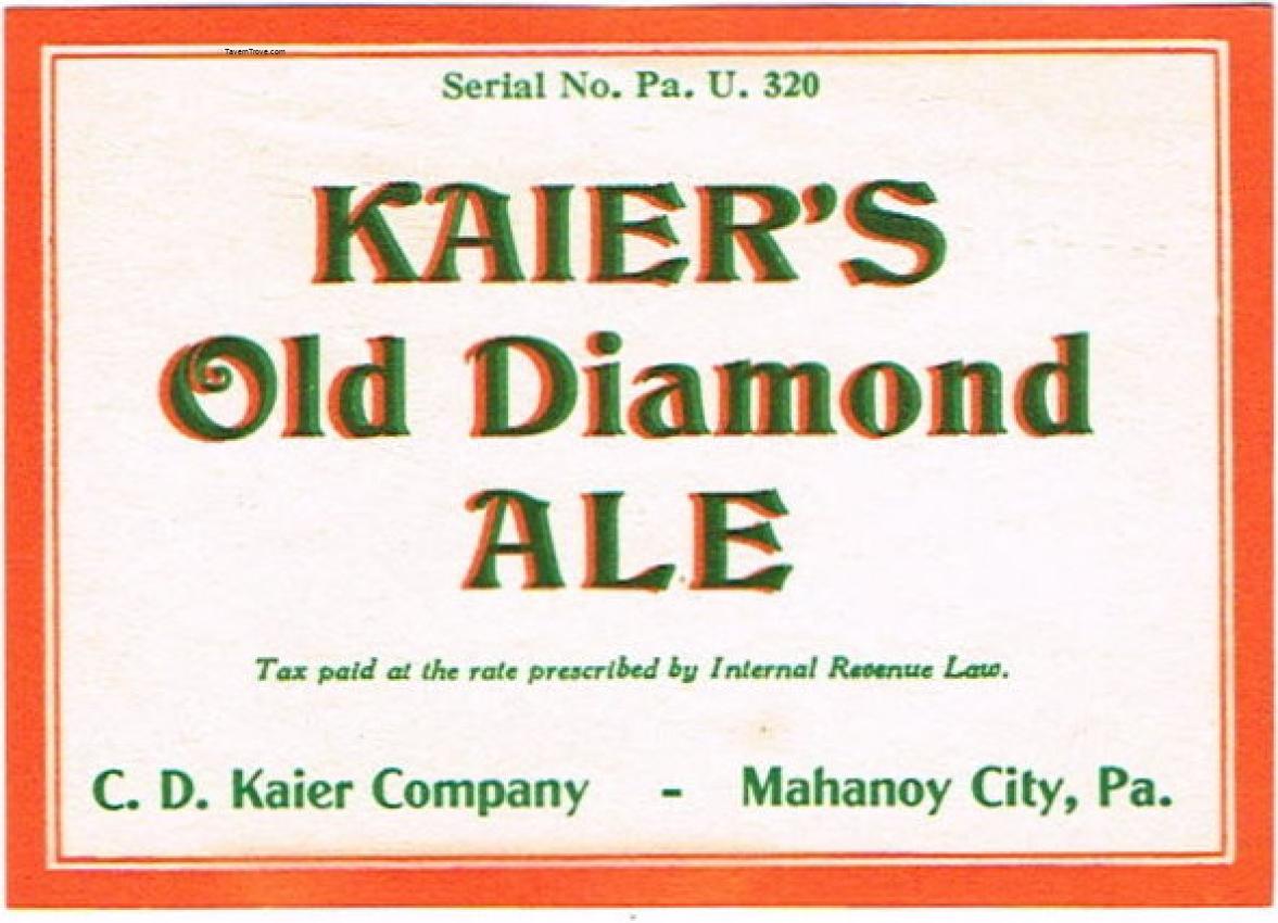 Kaier's Old Diamond Ale