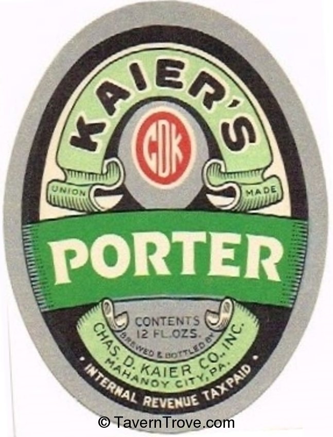 Kaier's Porter