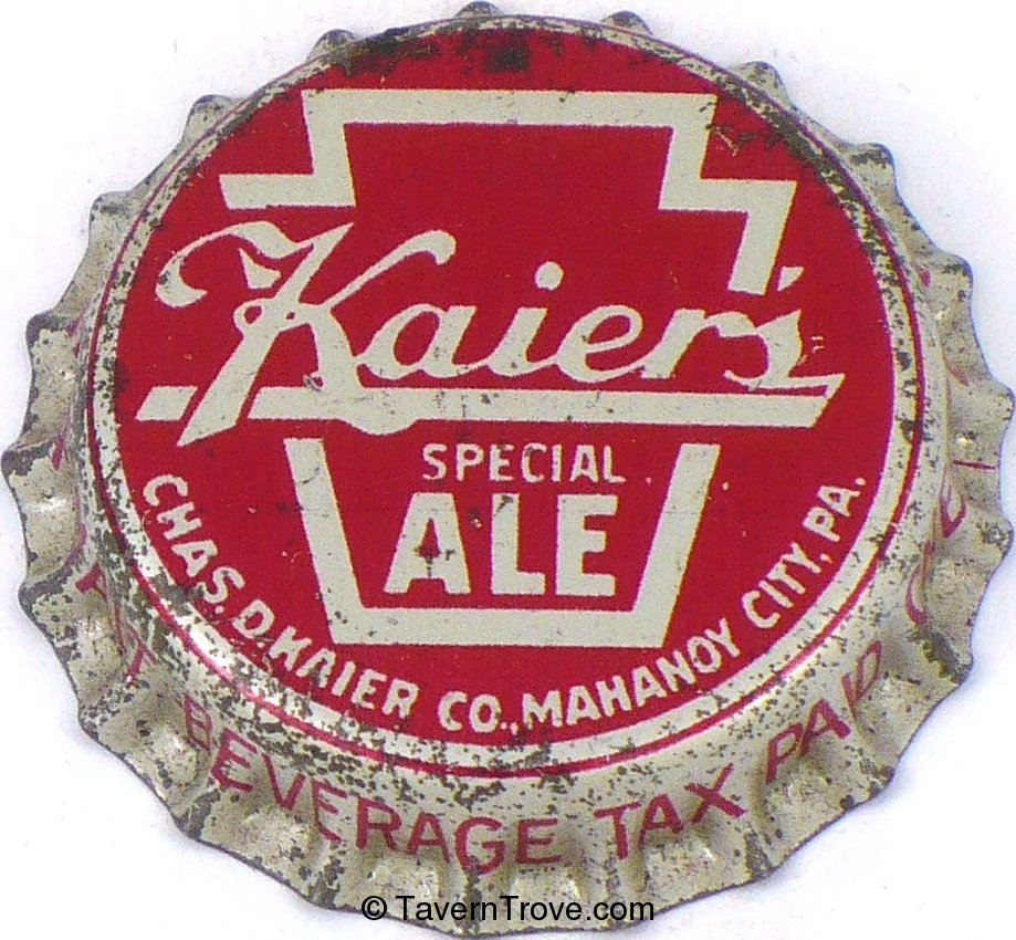 Kaier's Special Ale ~PA Tax
