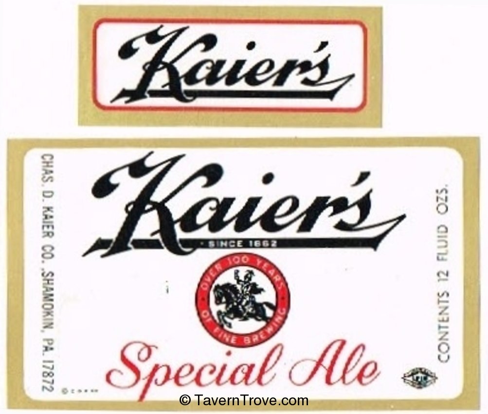 Kaier's Special Ale