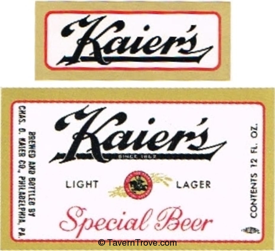 Kaier's Special Beer