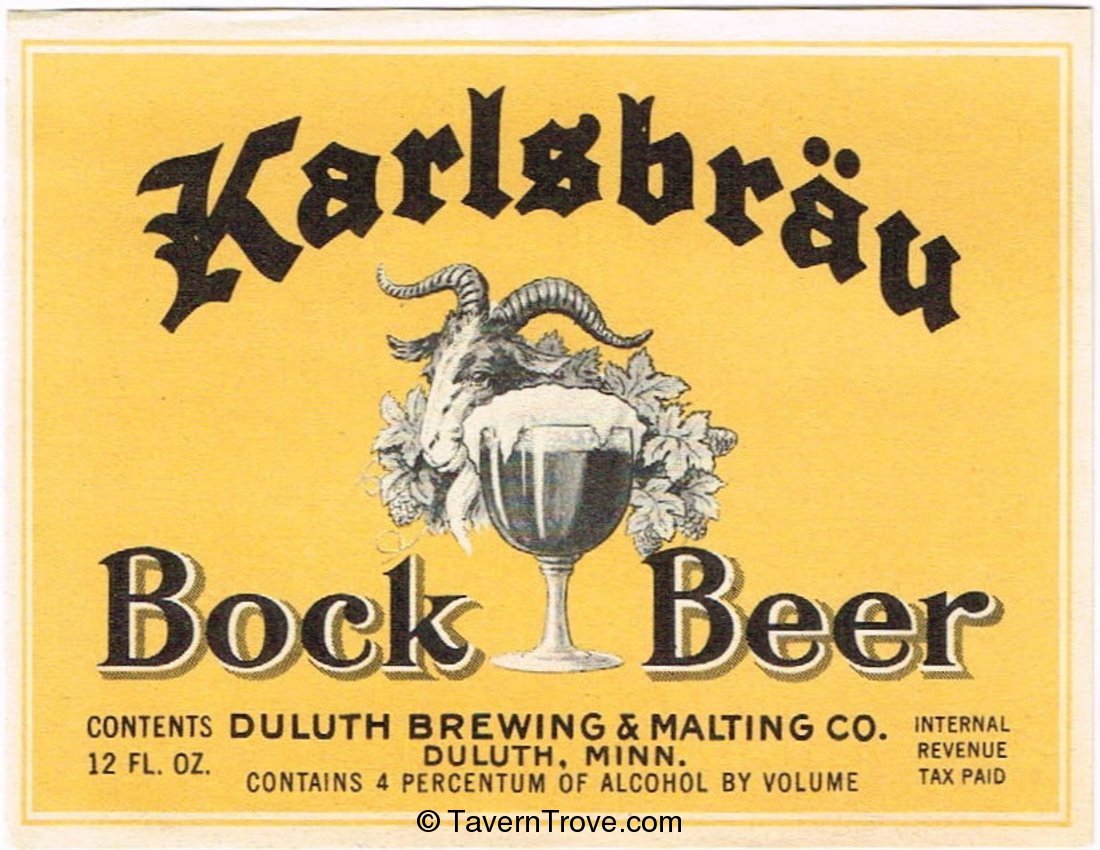 Karlsbrau Bock Beer