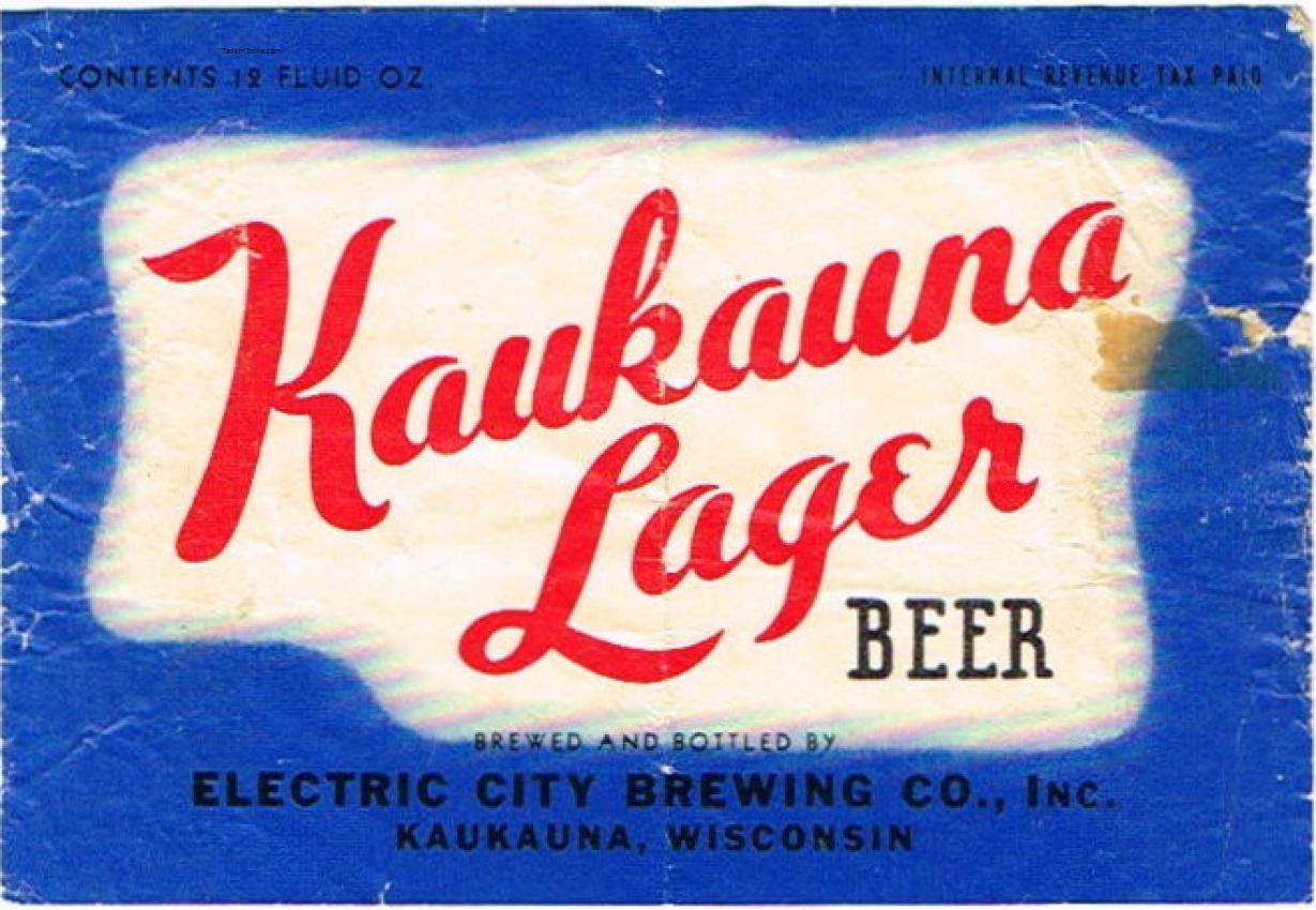 Kaukauna Lager Beer