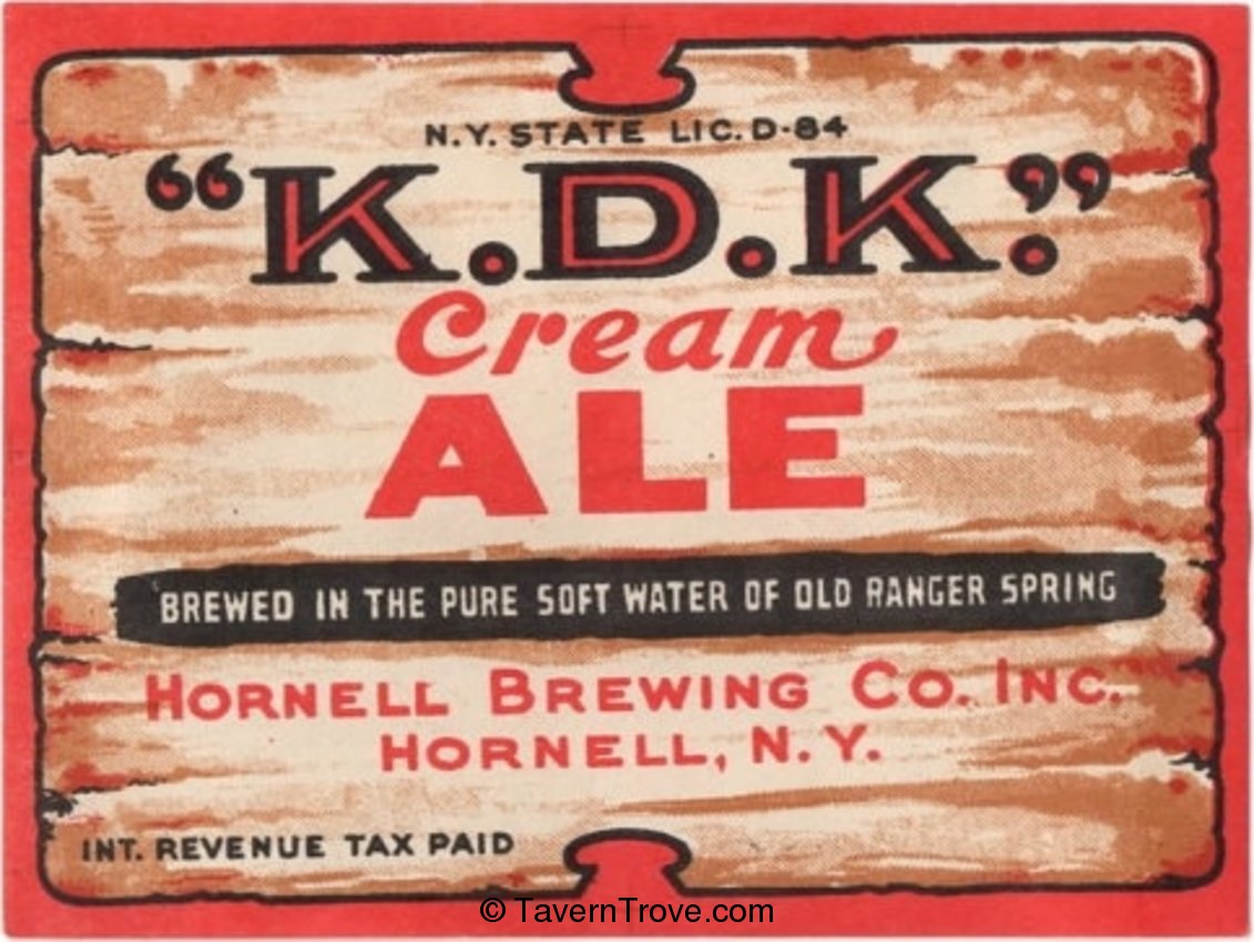 K.D.K. Cream Ale 