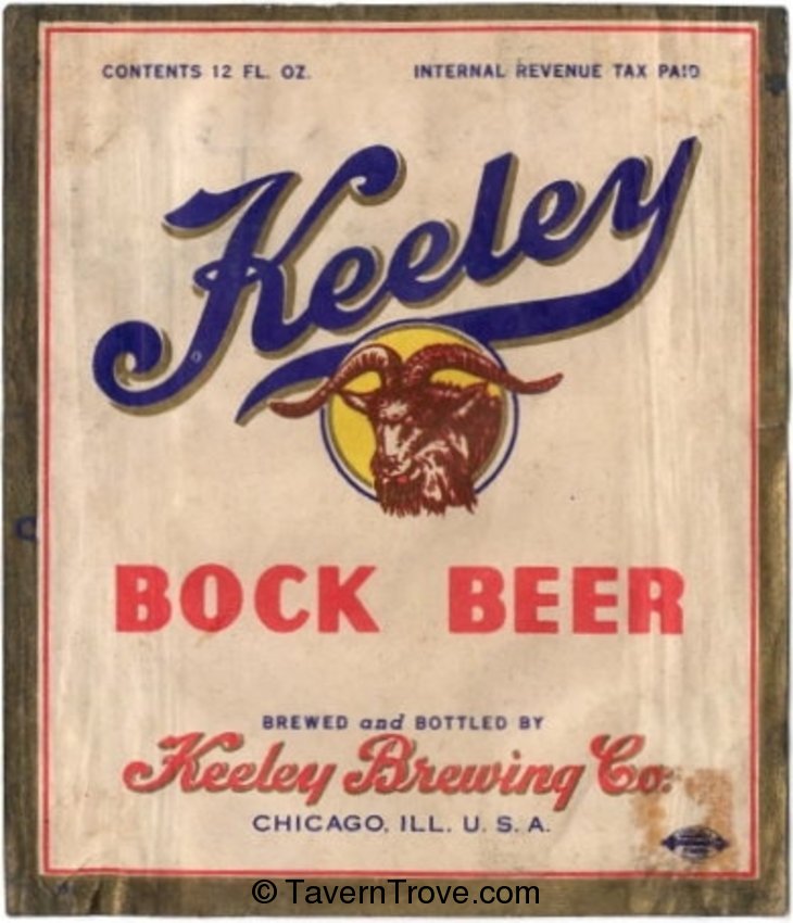 Keeley Bock Beer