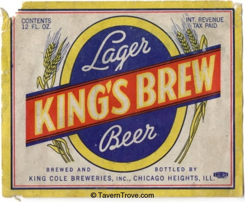 King's Brew Lager Beer