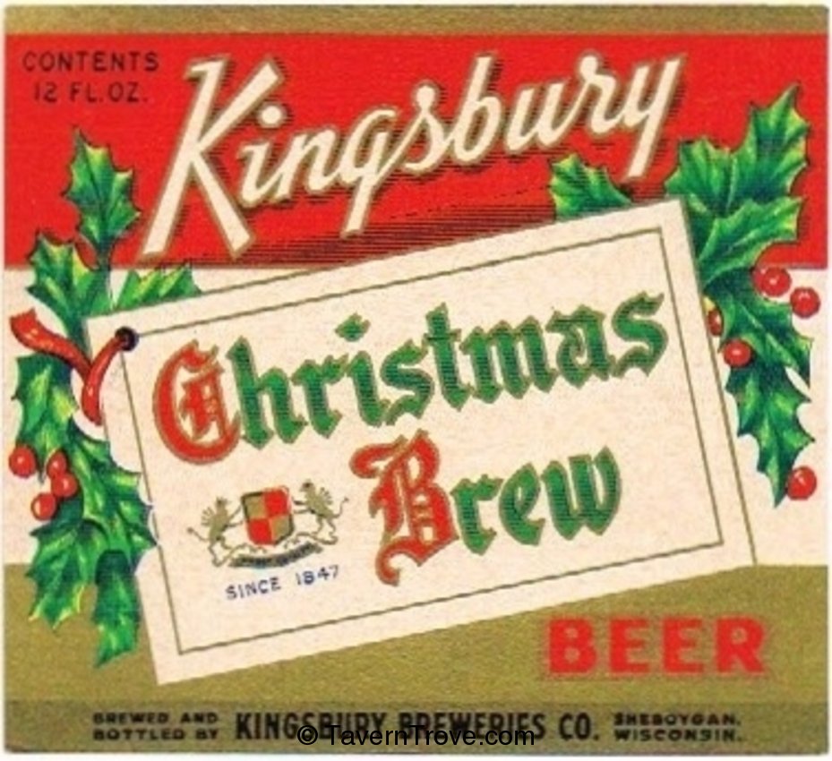 Kingsbury Christmas Brew Beer