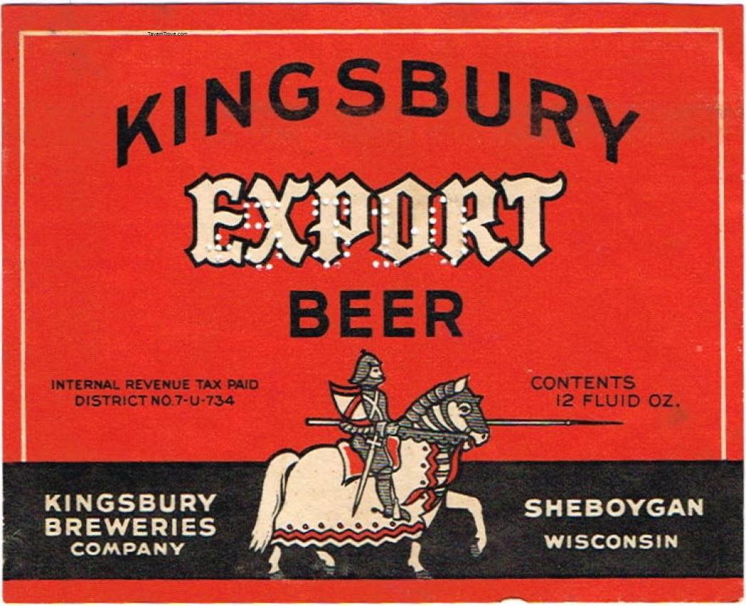 Kingsbury Export Beer