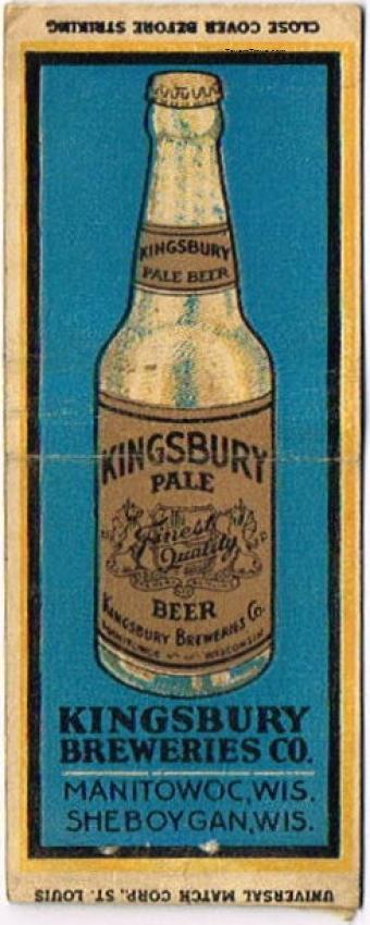 Kingsbury Pale Beer (Blank Reverse) Dupe