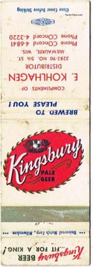 Kingsbury Pale Beer Dupe