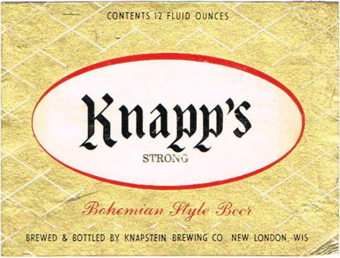 Knapp's Bohemian Style Beer (strong)