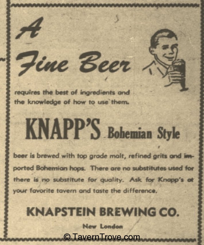 Knapp's Bohemian Style Beer