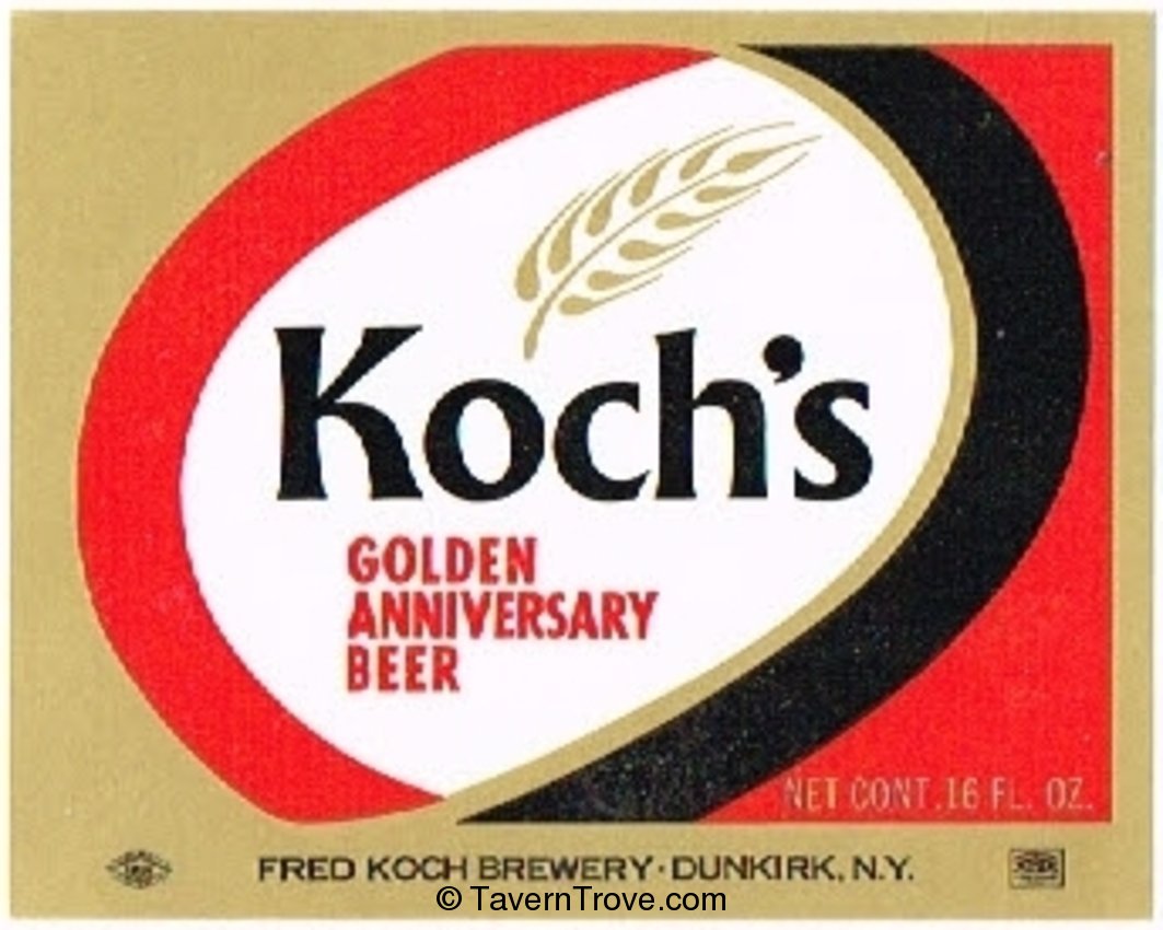 Koch's Golden Anniversary Beer 