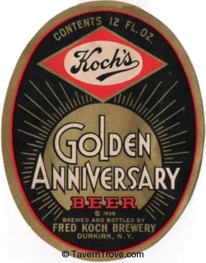 Koch's Golden Anniversary Beer