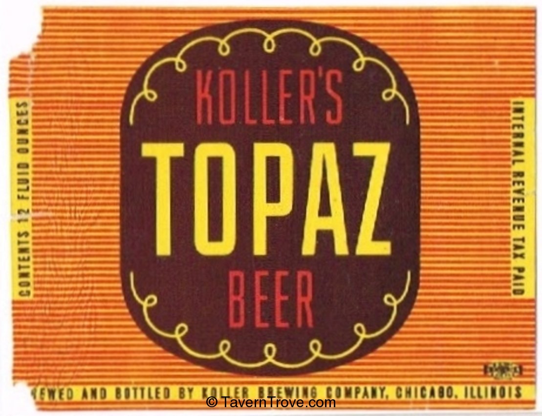 Koller's Topaz Beer