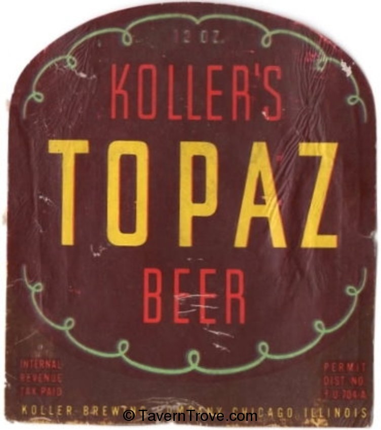 Koller's Topaz Beer