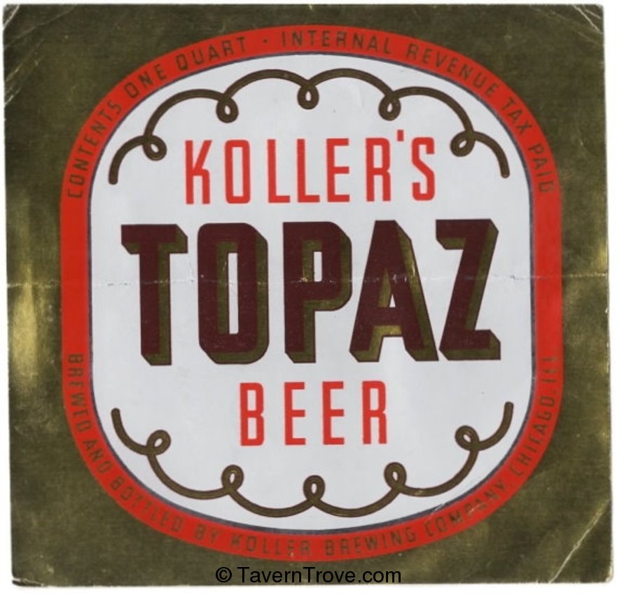 Koller's Topaz Beer