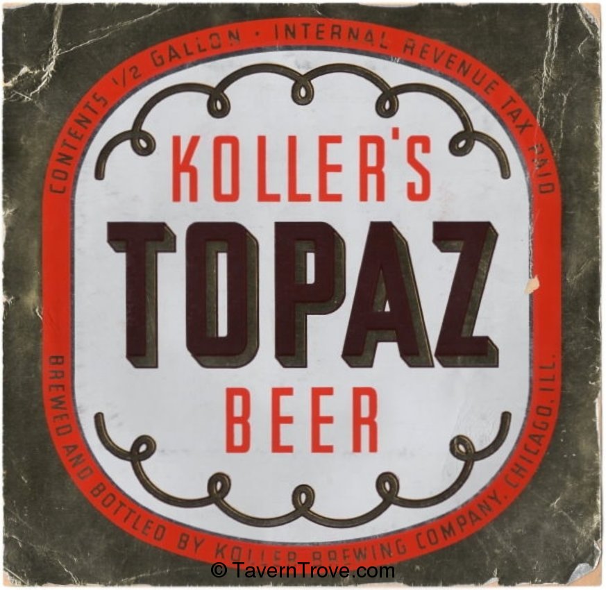 Koller's Topaz Beer