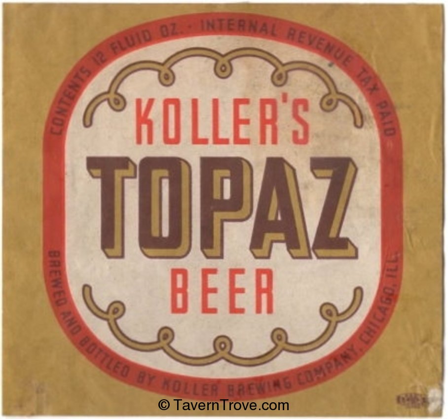 Koller's Topaz Beer