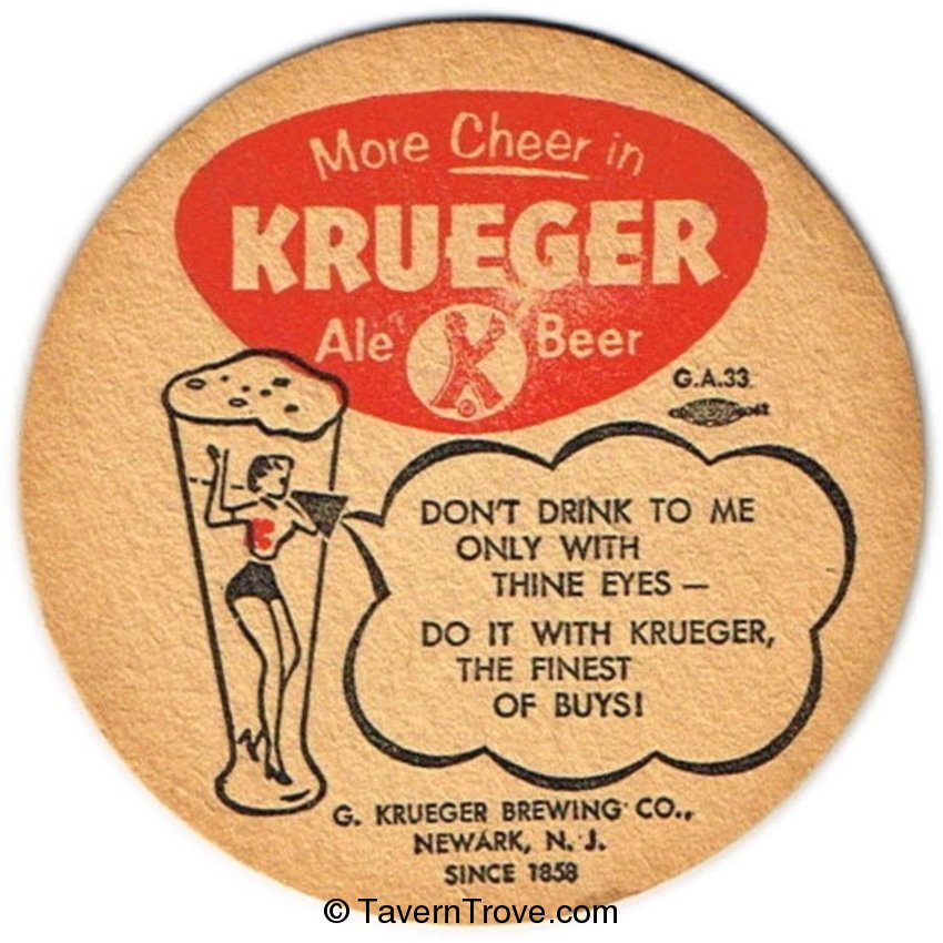 Krueger Beer & Ale ~More Cheer