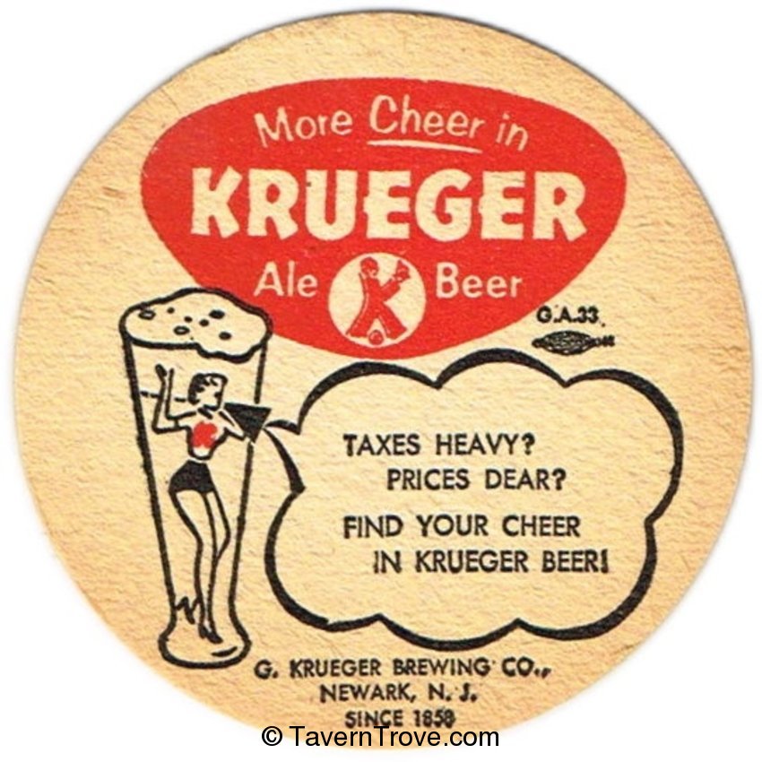 Krueger Beer & Ale ~More Cheer