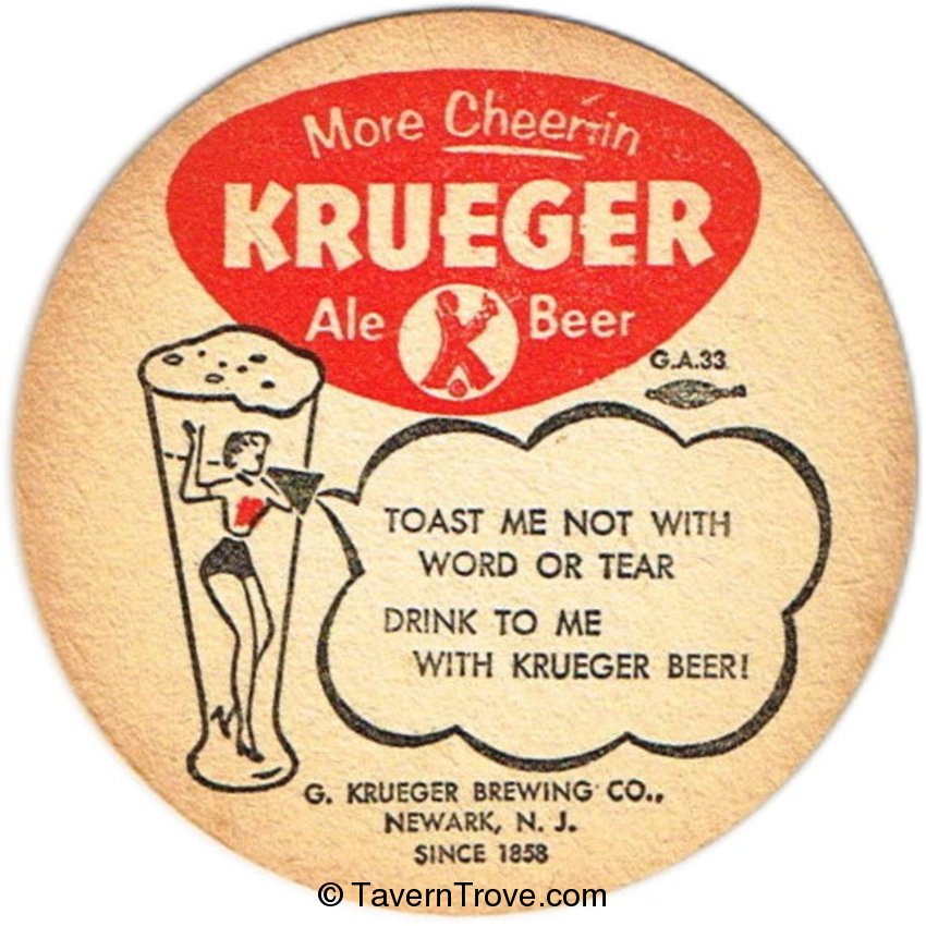 Krueger Beer & Ale ~More Cheer