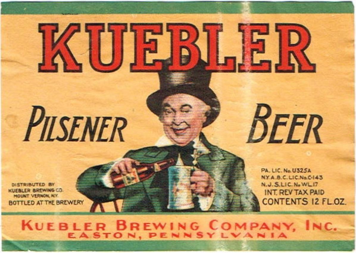 Kuebler Pilsener Beer