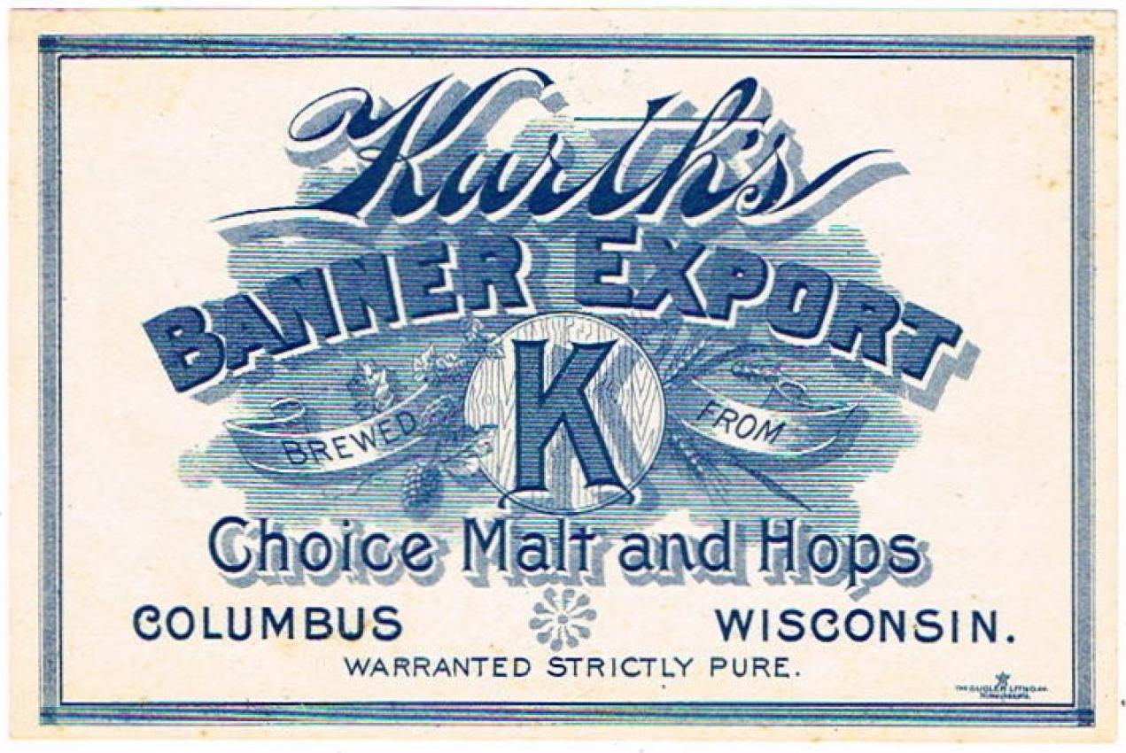 Kurth's Banner Export Beer