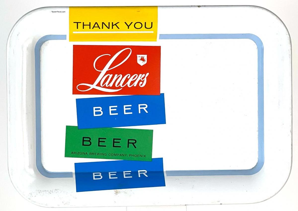 Lancers Beer Tin Coaster