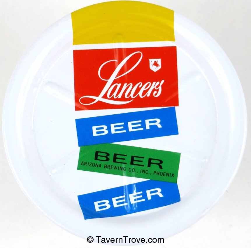 Lancers Beer Tin Coaster