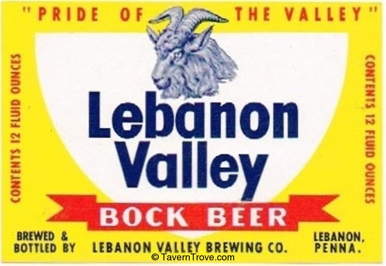 Lebanon Valley Bock Beer 