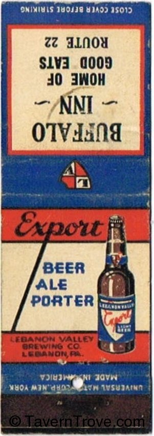 Lebanon Valley Export Beer/Ale/Porter