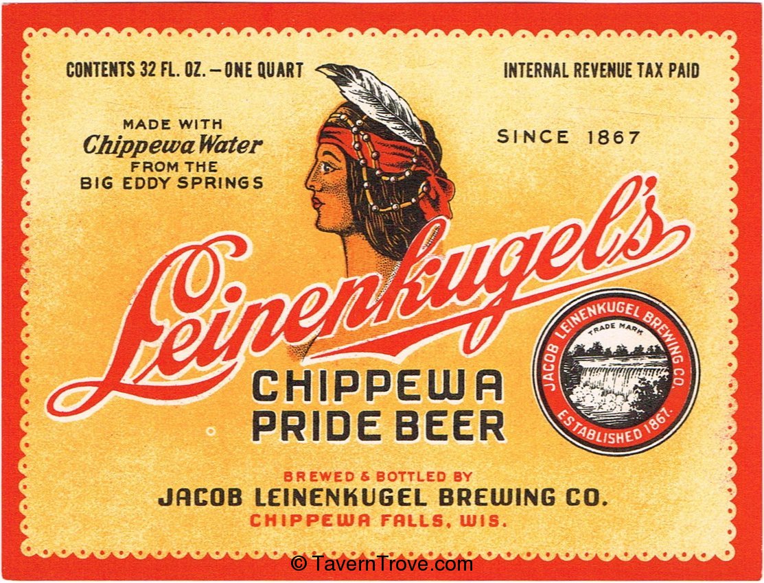 Leinenkugel's Chippewa Pride Beer Dupe