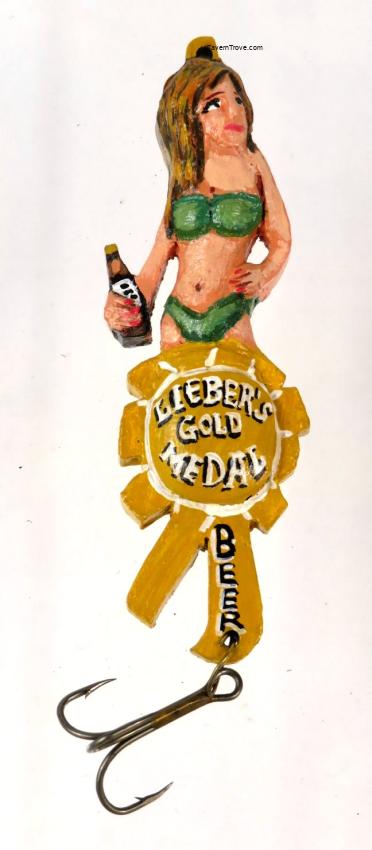 Lieber's Gold Medal Beer Bikini Girl