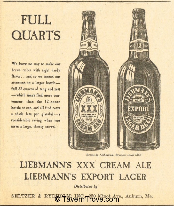 Liebmann's Beer and Ale