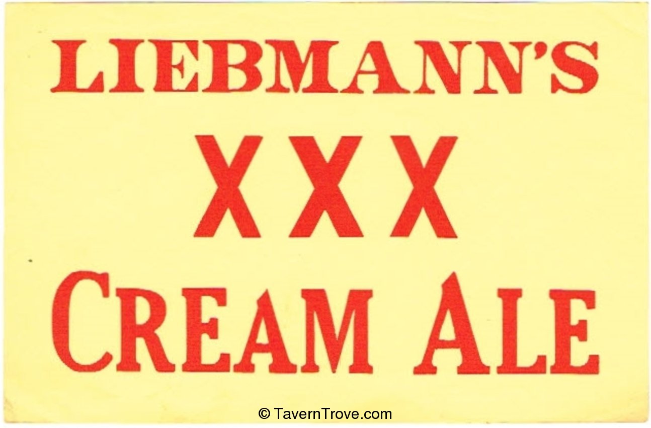 Liebmann's XXX Cream Ale 