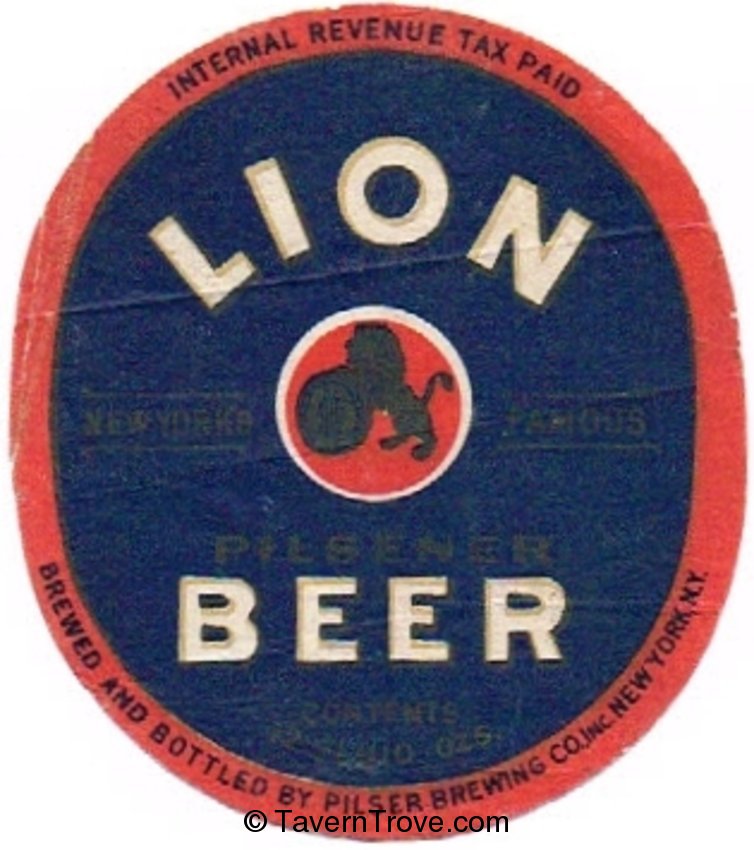 Lion Pilsener Beer