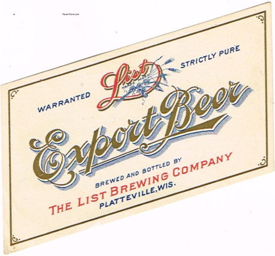 List Export Beer