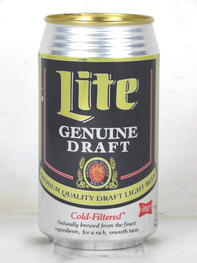 Lite Genuine Draft Beer (Test)