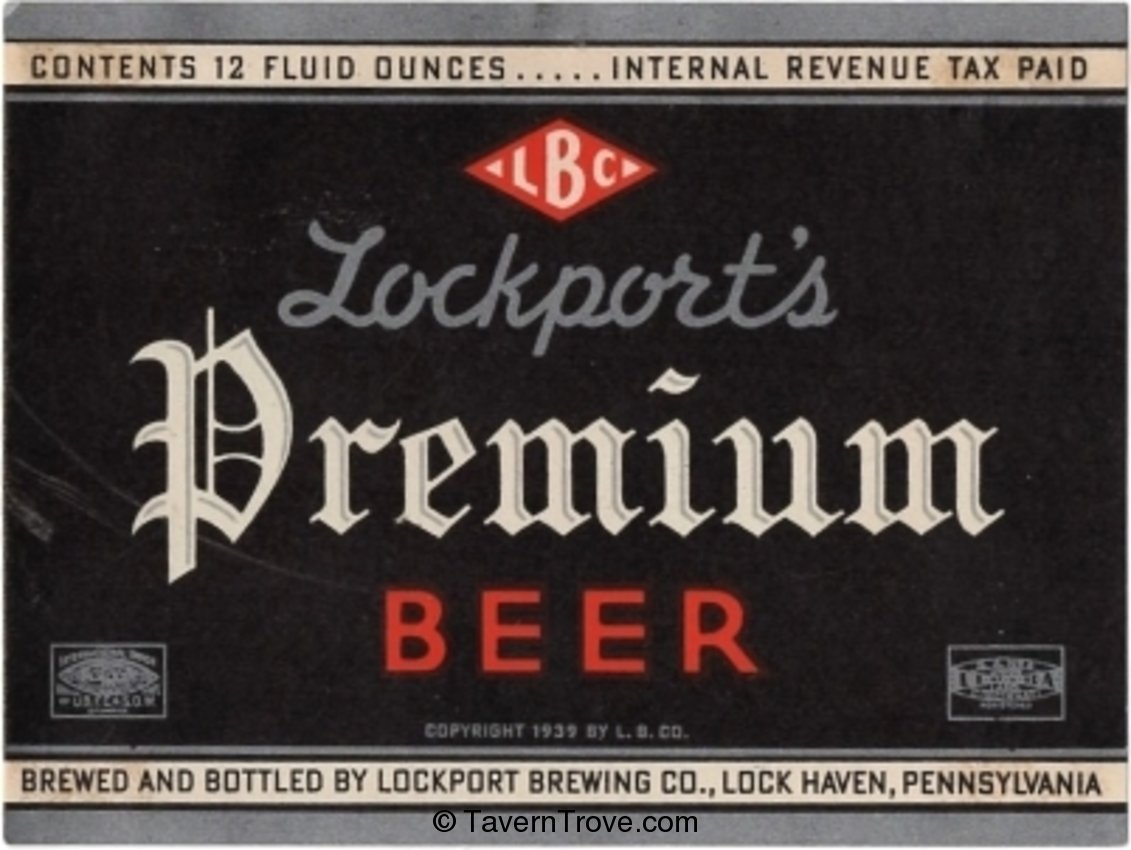 Lockport's Premium Beer