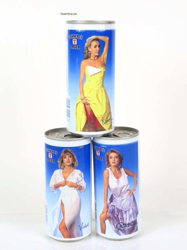 Lot Of Three Tennent's Beer Girl Set